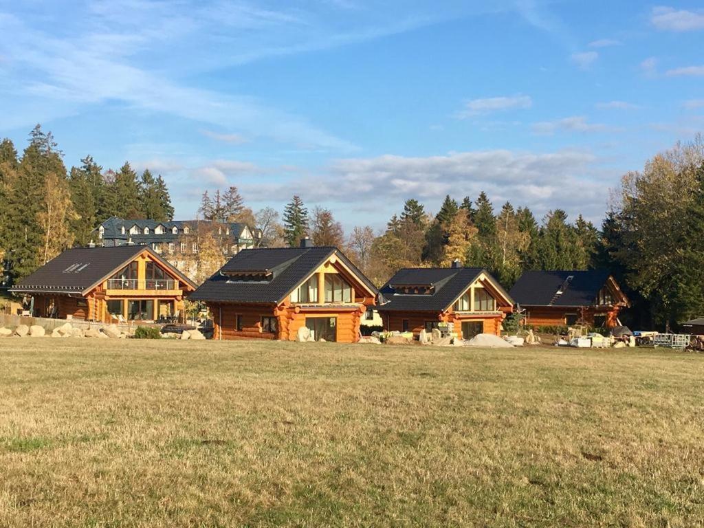 Naturstammhaus Und Appartements Zum Brockenbaecker Tanne Εξωτερικό φωτογραφία